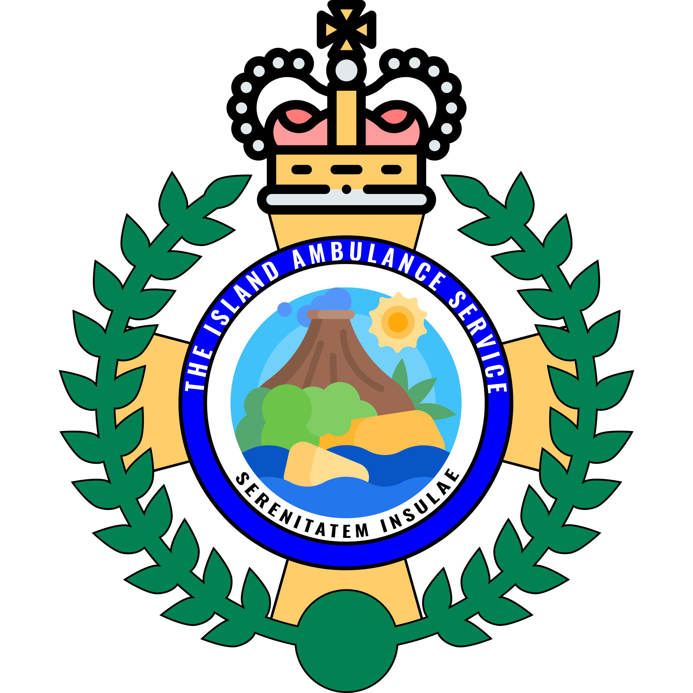 Logo of The Islands Ambulance Service